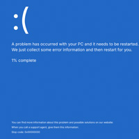 Blue Screen of Death